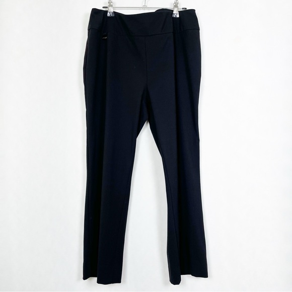 LISETTE Pants - Lisette Women’s Black Ankle Pants Size Large Straight Leg‎